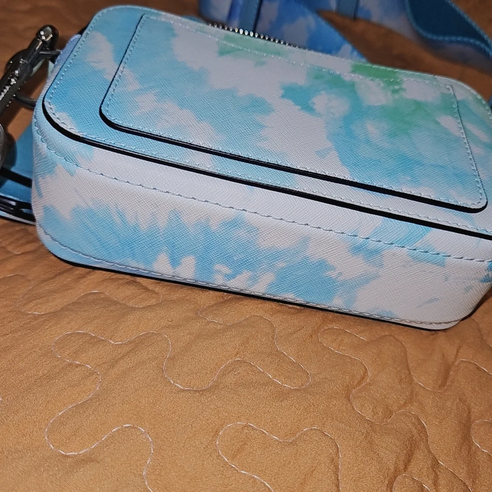Marc Jacobs Blue and Green Crossbody Bag - Picture 10 of 10